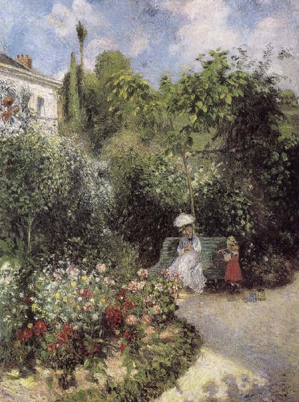 Camille Pissarro Metaponto garden Schwarz